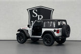 Jeep Wrangler White - Kinsmart 1:34 Diecast