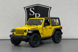 Jeep Wrangler Yellow - Kinsmart 1:34 Diecast