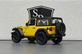 Jeep Wrangler Yellow - Kinsmart 1:34 Diecast
