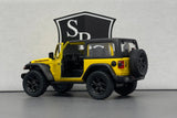 Jeep Wrangler Yellow - Kinsmart 1:34 Diecast