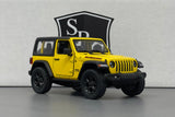 Jeep Wrangler Yellow - Kinsmart 1:34 Diecast