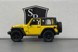 Jeep Wrangler Yellow - Kinsmart 1:34 Diecast