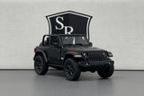 Jeep Wrangler Open Top Black - Kinsmart 1:34 Diecast