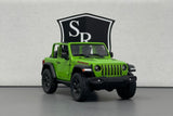 Jeep Wrangler Open Top Green - Kinsmart 1:34 Diecast