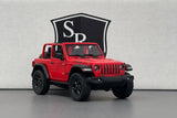 Jeep Wrangler Open Top Red - Kinsmart 1:34 Diecast
