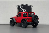 Jeep Wrangler Open Top Red - Kinsmart 1:34 Diecast