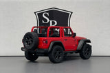Jeep Wrangler Open Top Red - Kinsmart 1:34 Diecast