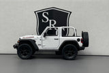 Jeep Wrangler Open Top White - Kinsmart 1:34 Diecast