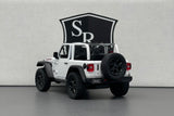 Jeep Wrangler Open Top White - Kinsmart 1:34 Diecast