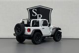Jeep Wrangler Open Top White - Kinsmart 1:34 Diecast