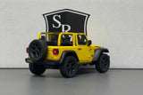 Jeep Wrangler Open Top Yellow - Kinsmart 1:34 Diecast