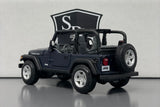 Jeep Wrangler Rubicon Blue - Maisto 1:27 Diecast