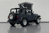 Jeep Wrangler Rubicon Blue - Maisto 1:27 Diecast