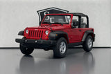 Jeep Wrangler Rubicon Red - Welly 1:24 Diecast
