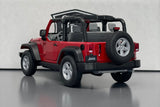 Jeep Wrangler Rubicon Red - Welly 1:24 Diecast