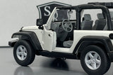 Jeep Wrangler Rubicon White - Welly 1:24 Diecast