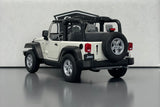 Jeep Wrangler Rubicon White - Welly 1:24 Diecast