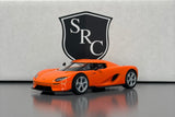Koenigsegg CC850 - Orange - Kinsmart 1:34 Diecast