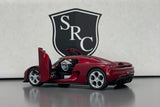 Koenigsegg CC850 - Red - Kinsmart 1:34 Diecast