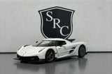 Koenigsegg Jesko Absolut White - Kinsmart 1:36 Diecast