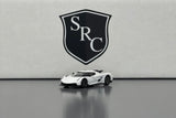 Koenigsegg Jesko Absolut Crystal White - PosterCars 1:64 Diecast