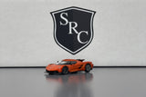 Koenigsegg Jesko Absolut Sweet Mandarin - PosterCars 1:64 Diecast