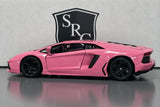 Lamborghini Aventador Coupe Pink - Cai Po 1:24 Diecast