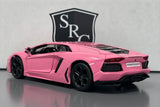 Lamborghini Aventador Coupe Pink - Cai Po 1:24 Diecast
