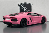 Lamborghini Aventador Coupe Pink - Cai Po 1:24 Diecast