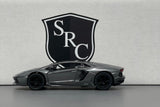 Lamborghini Aventador LP700-4 Gray - Kinsmart 1:38 Diecast