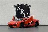 Lamborghini Aventador LP700-4 Orange - Kinsmart 1:38 Diecast