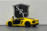 Lamborghini Aventador LP700-4 Yellow - Kinsmart 1:38 Diecast