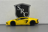 Lamborghini Aventador LP700-4 Yellow - Kinsmart 1:38 Diecast