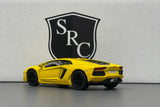 Lamborghini Aventador LP700-4 Yellow - Kinsmart 1:38 Diecast