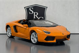 Lamborghini Aventador LP700-4 Roadster Orange - Cai Po 1:24 Diecast