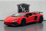 Lamborghini Aventador LP 750-4 SV Coupe Red - Bburago 1:24 Diecast