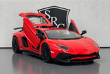 Lamborghini Aventador LP 750-4 SV Coupe Red - Bburago 1:24 Diecast