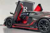 Lamborghini Aventador SVJ Black - Cai Po 1:24 Diecast