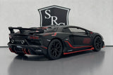 Lamborghini Aventador SVJ Black - Cai Po 1:24 Diecast