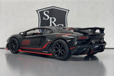 Lamborghini Aventador SVJ Black - Cai Po 1:24 Diecast