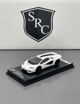 Lamborghini Countach LPI 800-4 Bianco Siderale - PosterCars 1:64 Diecast