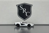 Lamborghini Countach LPI 800-4 Bianco Siderale - PosterCars 1:64 Diecast