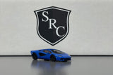 Lamborghini Countach LPI 800-4 Bleu - PosterCars 1:64 Diecast