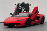 Lamborghini Countach LPI 800-4 Red - Welly 1:24 Diecast