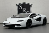 Lamborghini Countach LPI 800-4 White - Welly 1:24 Diecast