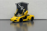 Lamborghini Murcielago LP640 Yellow - Kinsmart 1:36 Diecast