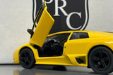 Lamborghini Murcielago LP640 Yellow - Kinsmart 1:36 Diecast