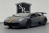 Lamborghini Murcielago LP670-4 SV Gray - Bburago 1:24 Diecast
