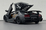 Lamborghini Murcielago LP670-4 SV Gray - Bburago 1:24 Diecast