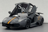 Lamborghini Murcielago LP670-4 SV Gray - Bburago 1:24 Diecast